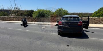 Schianto tra auto e moto a Zabbar, giovane italiano gravemente ferito