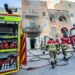 Fiamme in un garage a Zebbug: residenti evacuati per precauzione