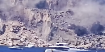 Si sbriciola parte della scogliera a l-Ahrax: nessun ferito, area sotto osservazione