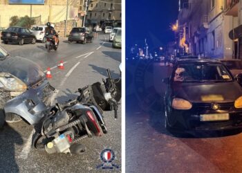 Doppio incidente sulle strade locali: grave una donna, ferito un motociclista