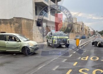 Incidente a Zejtun, motociclista di 42 anni gravemente ferito