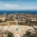 valletta, fontana, tritoni, malta