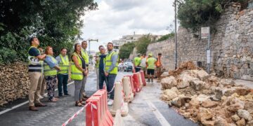 Mellieha, dopo il crollo del muro riapre la strada per Ghadira