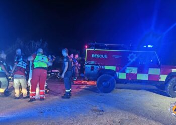 Donna soccorsa in un’area impervia a Imgiebah Bay